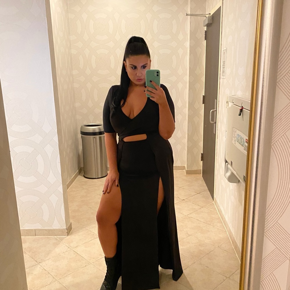 Fashion nova Black sexy dress